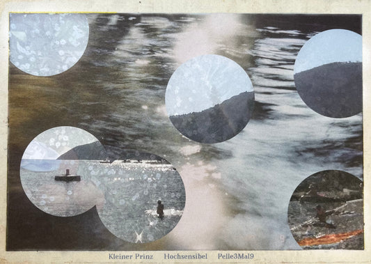Kleiner Prinz - Postkarte