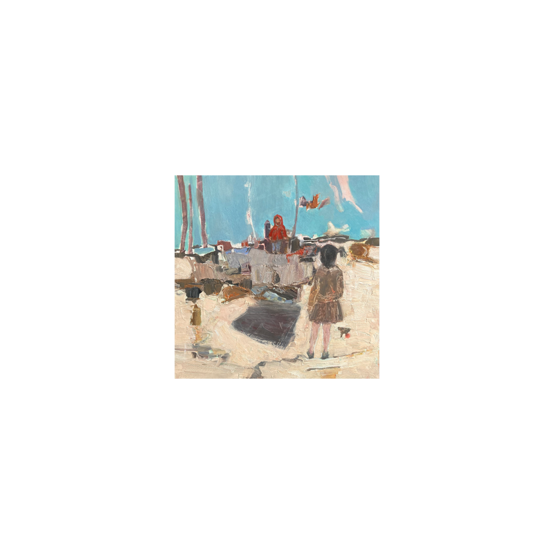 Begegnung am Strand